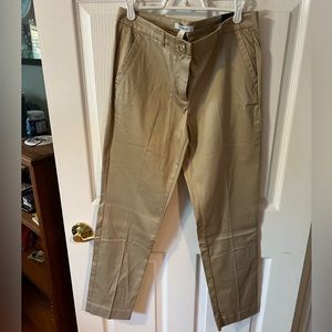 NWT White House Black Market Rolled Cuff Slim Chino